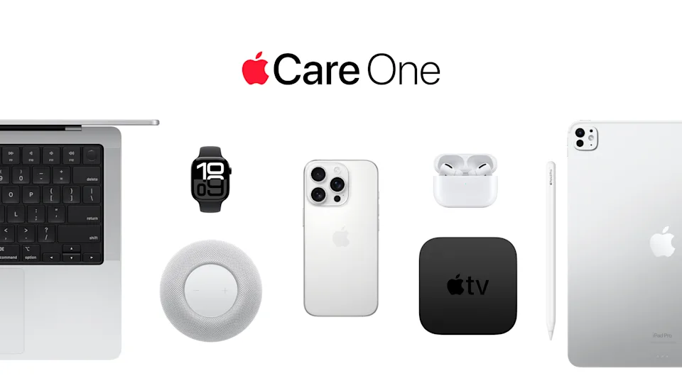 Apple launches AppleCare One, a new way for customers to cover multiple Apple products with one simple plan.