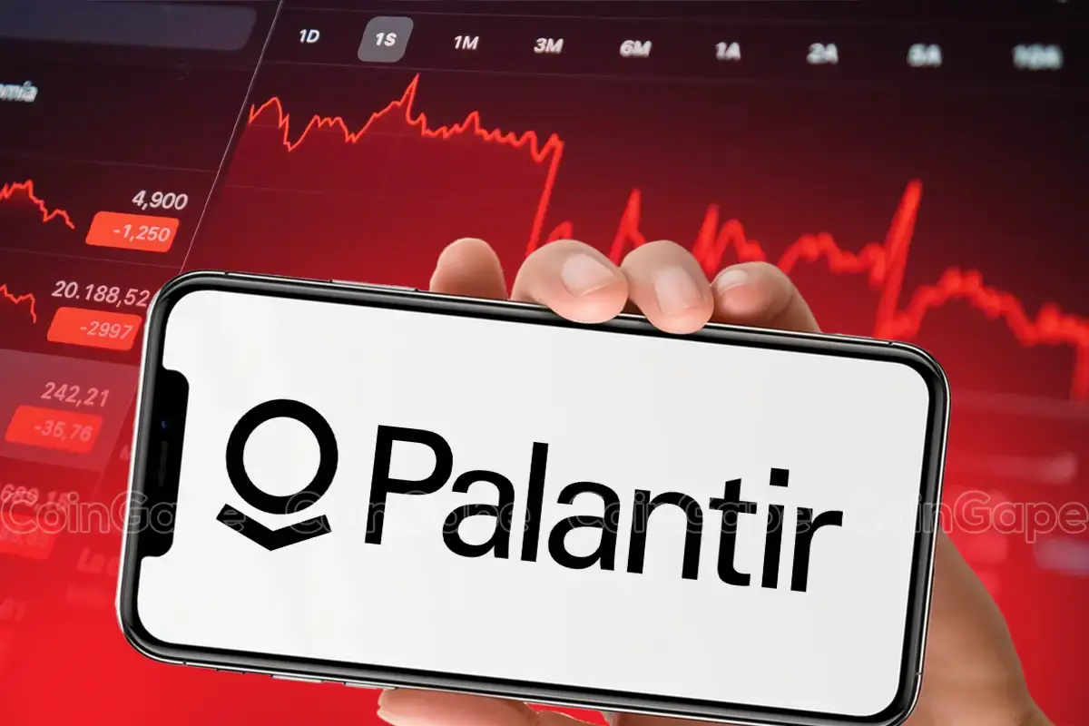 Palantir Technologies AI Platform (AIP) dashboard showing real-time analytics and U.S. government defense applications