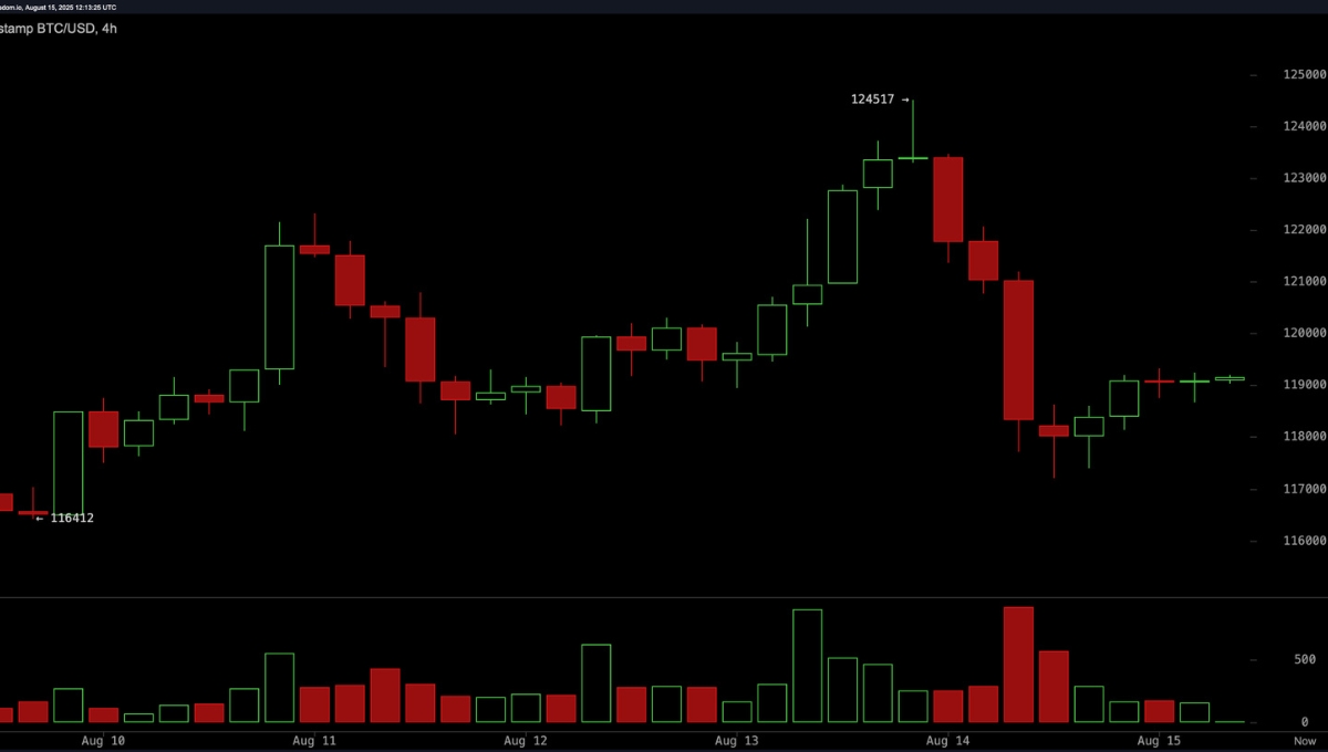 Bitcoin Price: Watch BTC Consolidates Around $119K After Heavy Sell-Off
