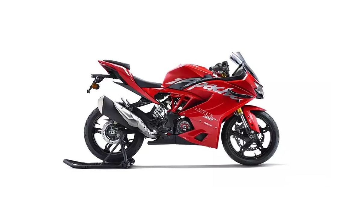 TVS Apache RR 310: Powerful 312cc Sports Bike with Advanced Features Price Starts at Rs2.72 Lakh
