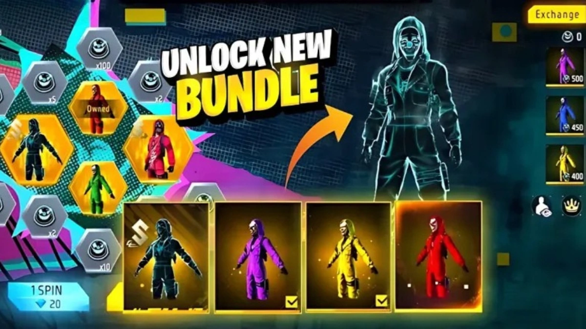 Free Fire Rare Bundle Unlock Trick